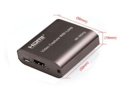 Gplus 4KVC500 USB 3.0 4K Full HD 60 Hz HDMI Video Capture