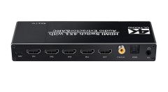 Gplus 4K421A 4 Port HDMI 2.0 4K HDR1 0 HDCP ARC Ses 4x1 Switch