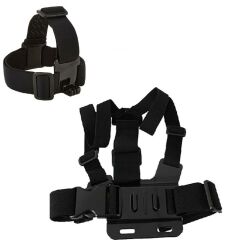 Gplus GP2X Göğüs Kemeri ve Kafa Bandı 2li Set Chest Head Strap