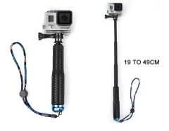 Eken Sjcam AEE GoPro Uyumlu Suya Dayanıklı 50 cm Uzayan Monopod