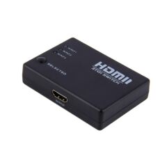 3 Port Kumandalı Full HD 1080p 3D Uyumlu HDMI Switch SY-301