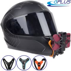 Gplus GP525 Cep Telefonu Aksiyon Kamera Motor Kask Çene Yatay Dikey Telefon Bağlantı Aparatı GP525