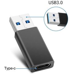 Onten US107 Type-C 3.1 to USB 3.0 Çevirici Dönüştürücü Metal OTG