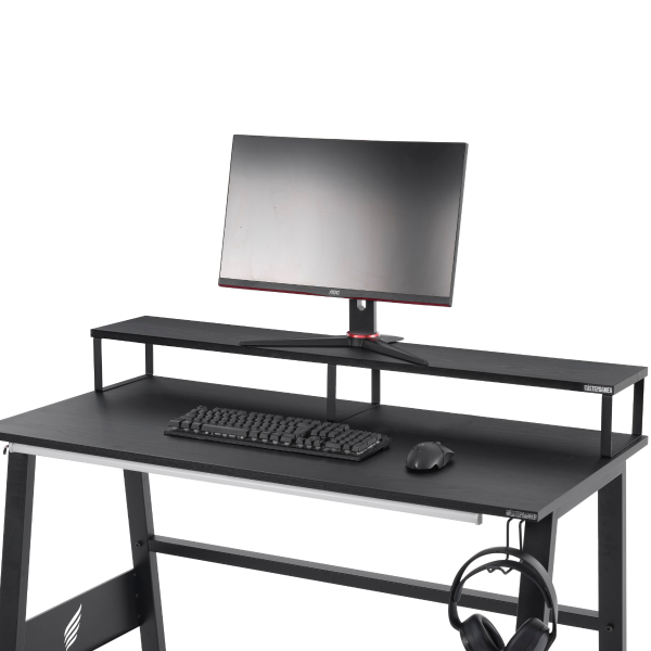 Ergonomik Metal Monitör Yükseltici - Şık ve Dayanıklı Masaüstü Standı Monitör Standı 118x20x14