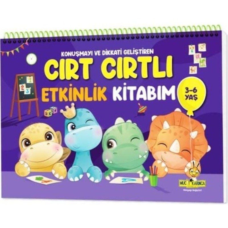 CIRT CIRTLI ETKİNLİK KİTABIM (3-5 YAŞ)