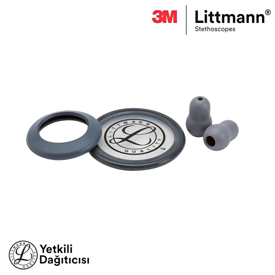 Littmann Classic II SE Çift Taraflı Steteskop Yedek Set 40006(gri)