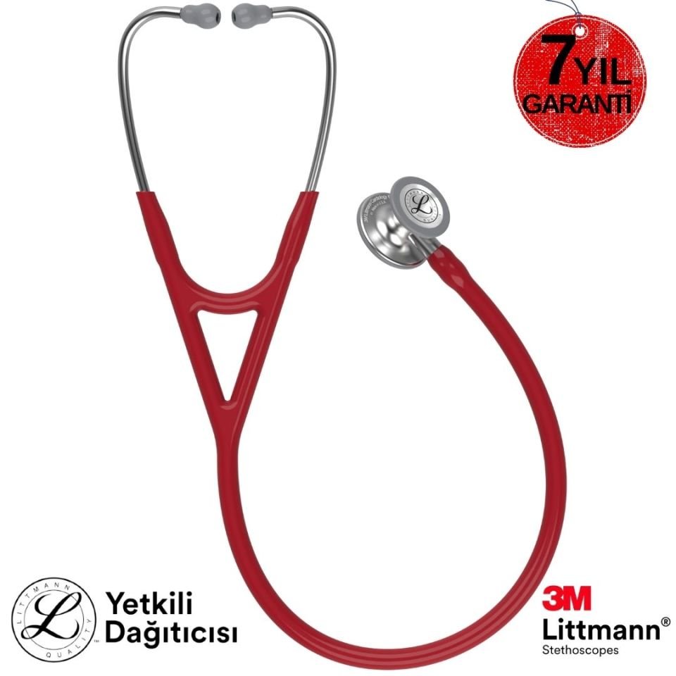 3M Littmann Kardioloji 4 Bordo Standart 6184