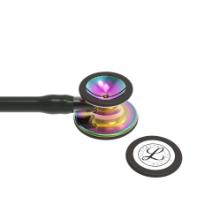 3M Littmann Kardioloji 4 6240 (Siyah / Özel gökkuşağı Çan)