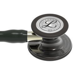 3M Littmann Kardioloji 6204 (Siyah / Şampanya kök / Özel Duman Çan)