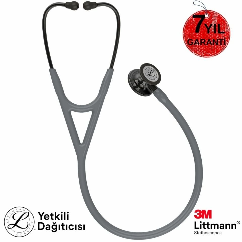 3M Littmann Kardioloji 4 6238 (Gri / Özel duman Çan)