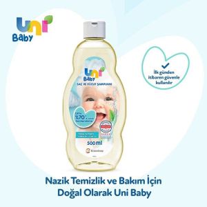 Uni Baby Saç Ve Vücut Şampuan 500 Ml Flip
