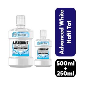 Listerine Ağız Gargarası Advanced White 500+250 ml