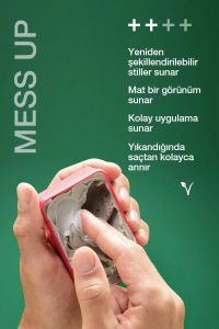 Osis Mess Up Mat Şekillendirici Gum Macun 100ml | Orta Tutuş Mat Görünüm Kolay Şekil Esnek Wax