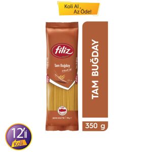 Filiz Tam Buğday Spagetti 350 Gr *12 (KOLİ)