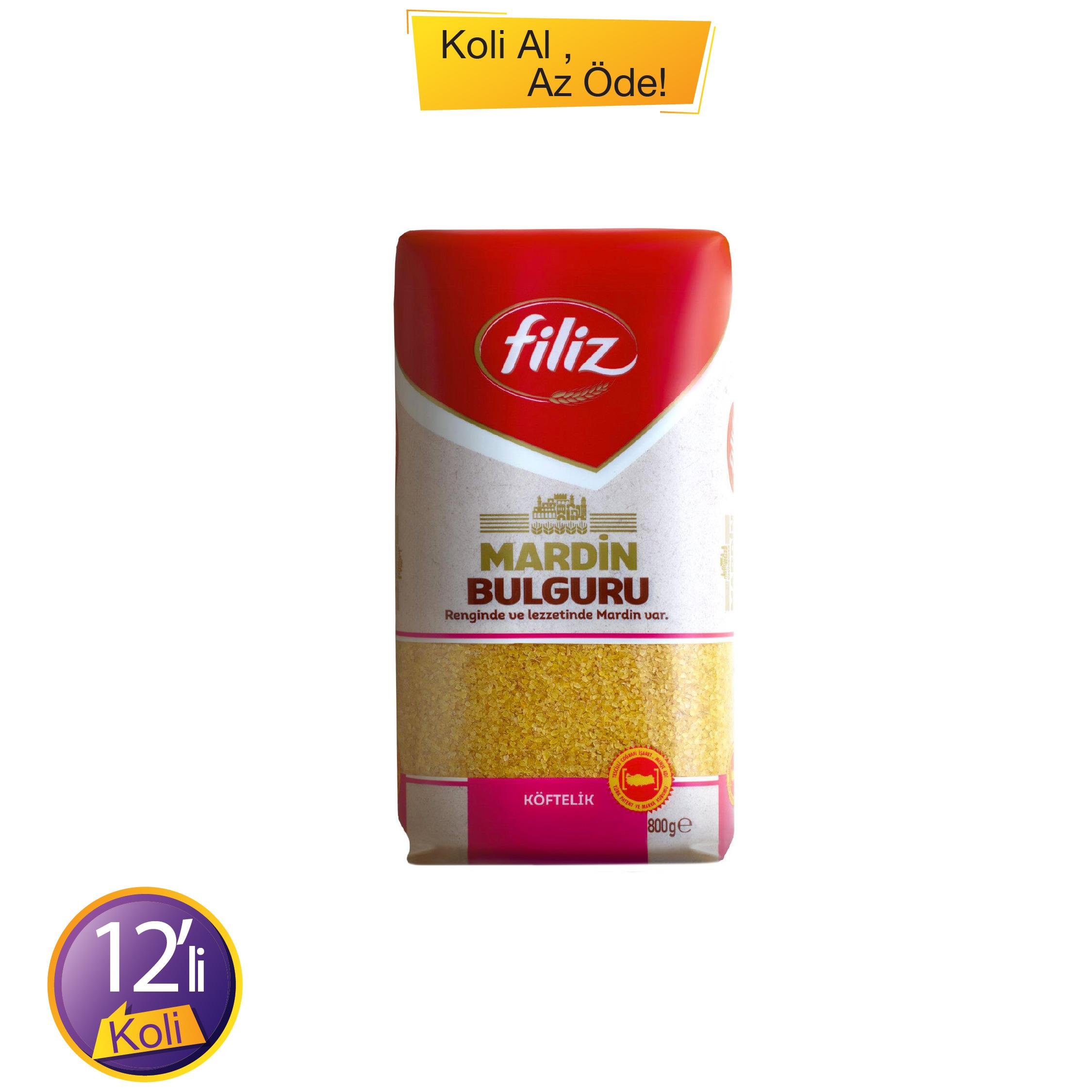 Filiz Mardin Köftelik Bulgur 800 Gr *12 (KOLİ)