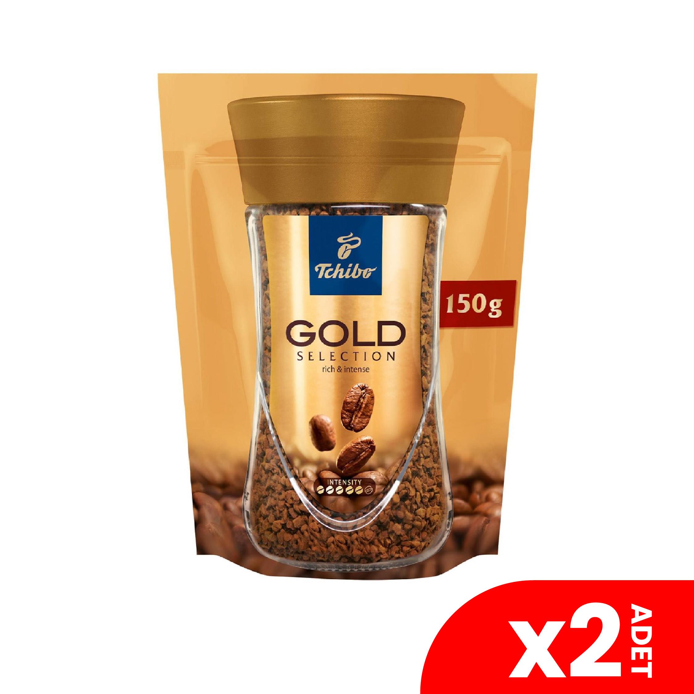 Tchibo Gold Selection Çözünebilir Kahve Ekonomik Paket 150 Gr 2'li