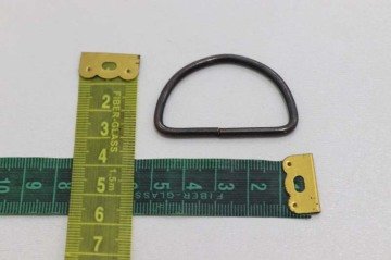 Metal Çanta Kemer Askı Aparatı 5x3 cm Deri Aksesuarı