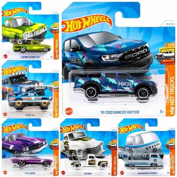 Hot Wheels 19 Ford Ranger Raptor Modeli HW Hot Trucks 2024 Serisi