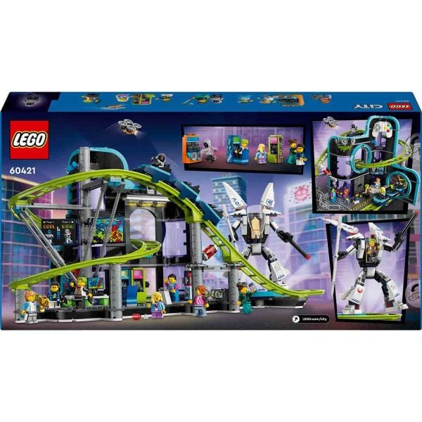 LEGO City Robot Dünyası Hız Treni Parkı LCT-60421