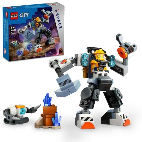 LEGO City Uzay İnşaat Robotu LCT-60428 Yapım Oyuncak Seti