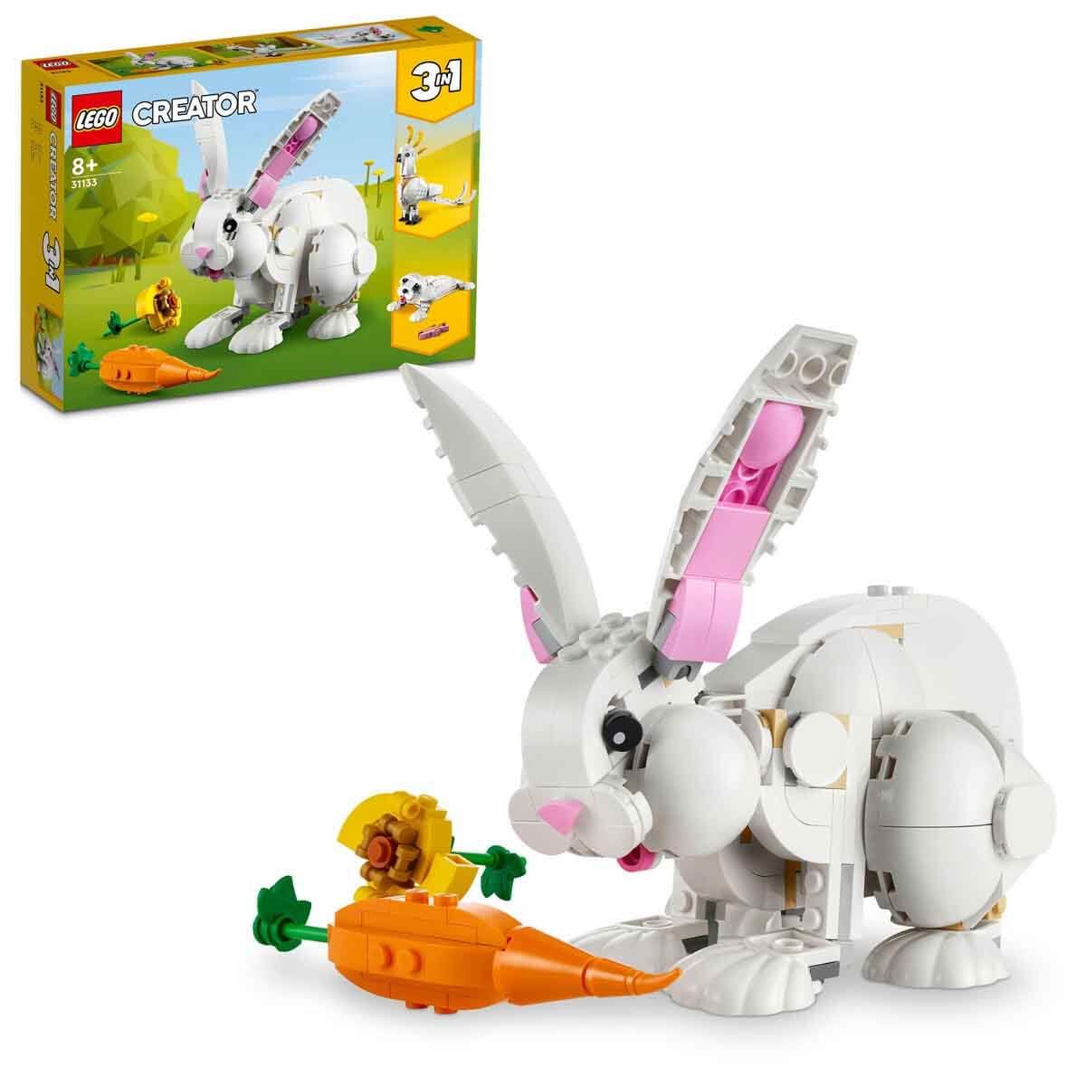 LEGO Creator 3’ü 1 Arada Beyaz Tavşan LCR-31133