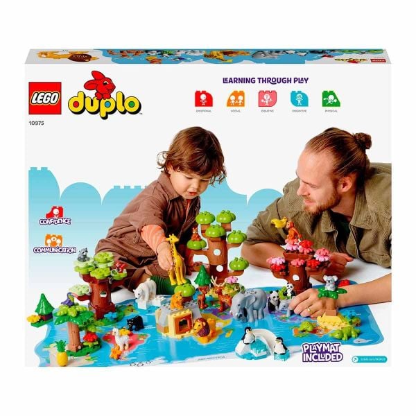 LEGO DUPLO Vahşi Dünya Hayvanları LDP-10975 Yapım Oyuncak Seti