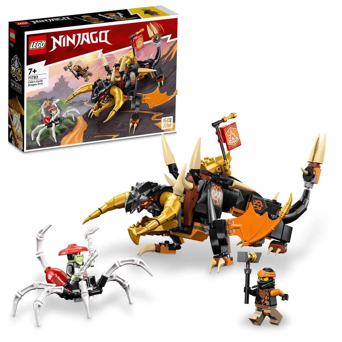 LEGO NINJAGO Cole’un Toprak Ejderhası EVO LNG-71782 Oyuncak Seti