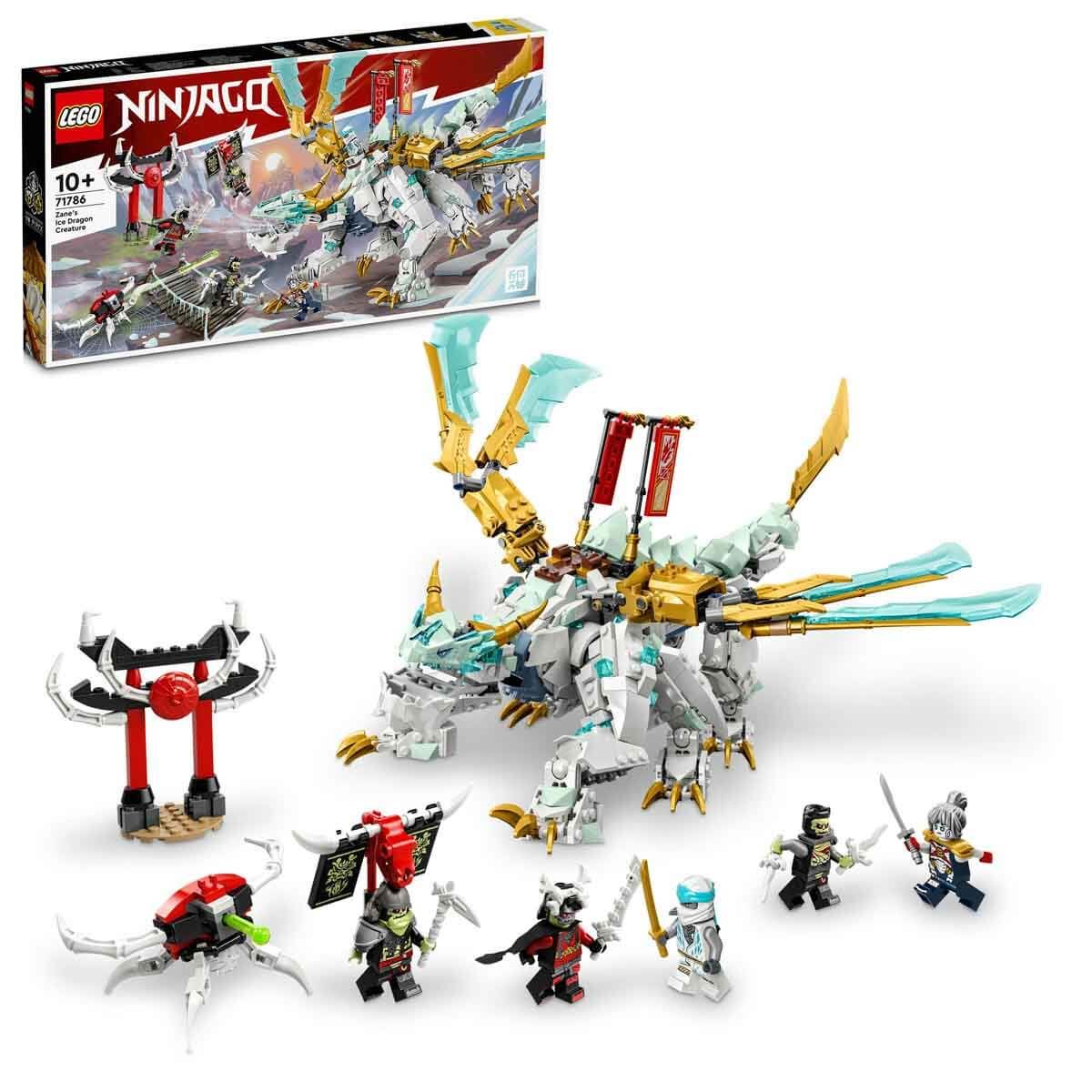 LEGO NINJAGO Zane’in Buz Ejderhası Yaratığı LNG-71786 Oyuncak Seti