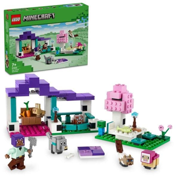 LEGO Minecraft Hayvan Barınağı LMC-21253 Oyuncak Seti