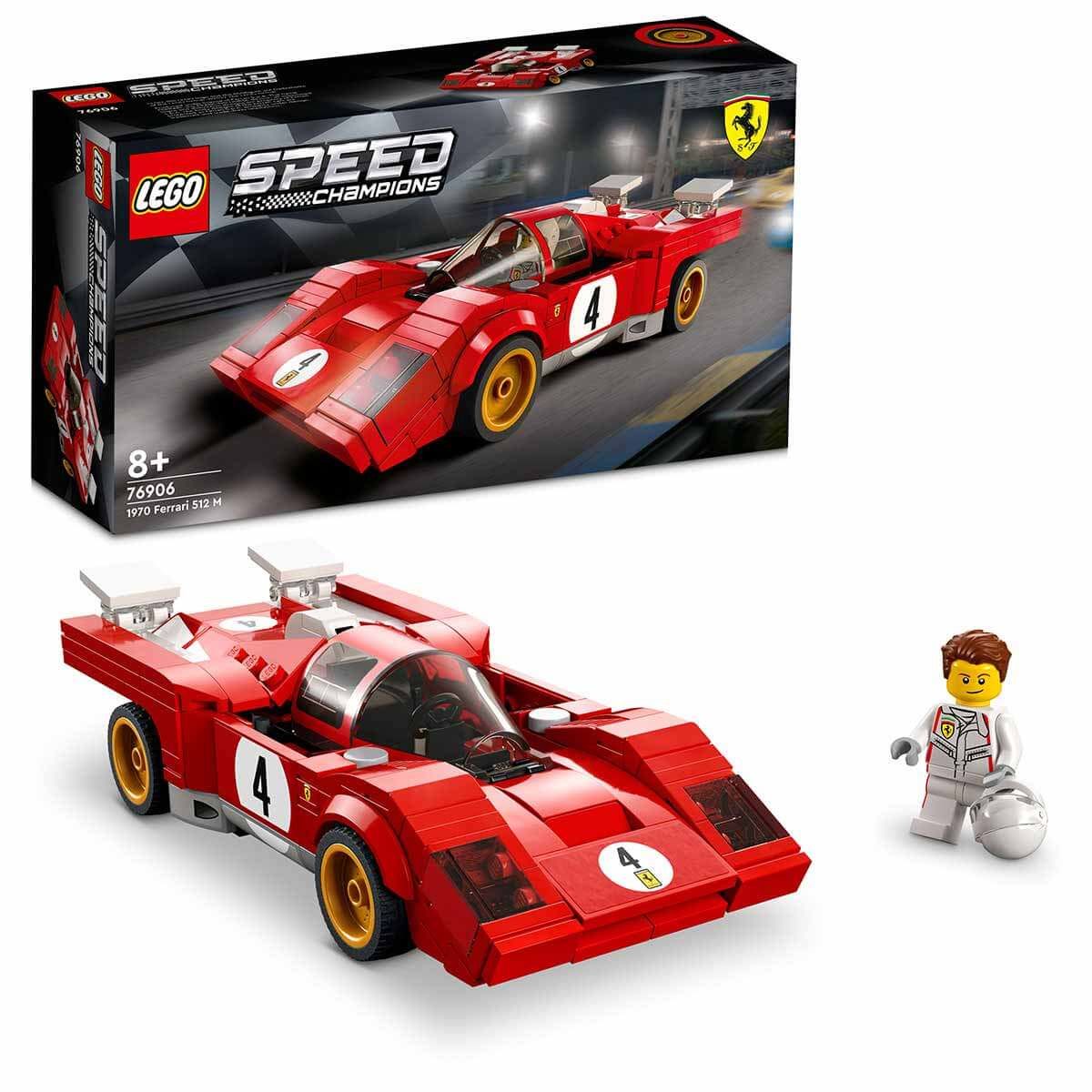 LEGO Speed Champions 1970 Ferrari 512 M LSP-76906 Oyuncak Araba