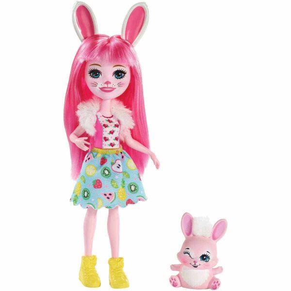 Enchantimals Karakter Bebekler Bree Bunny ve Twist DVH87-FXM73