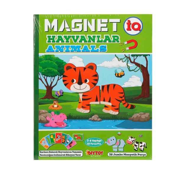 Manyetik Magnet Hayvanlar Tamamlama Oyunu - Mkc-1453123