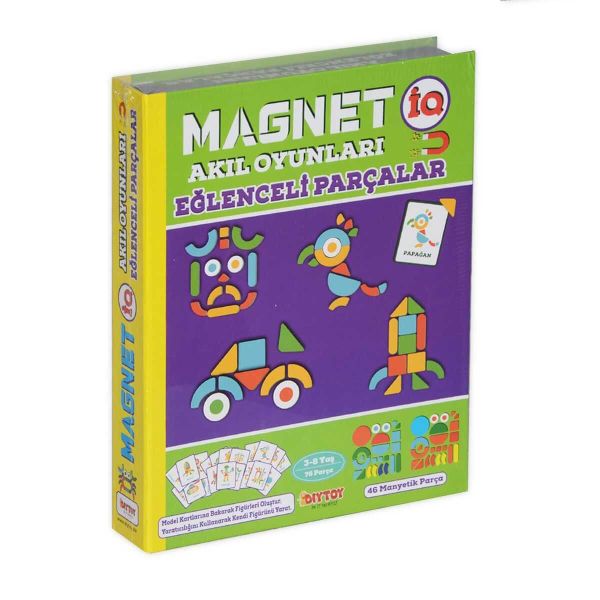 Manyetik Magnet Akıl Oyunları Eğlenceli Parçalar Seti - Mkc-1453121