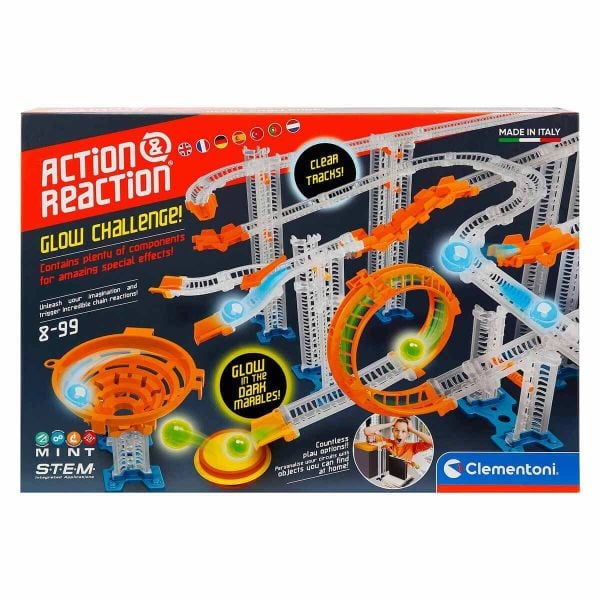 Bilim ve Oyun Seti Action Reaction Glow Challenge Işık Efekti CLM-59304