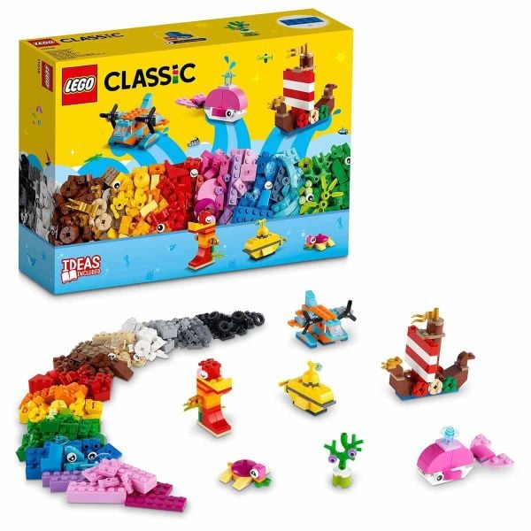 LEGO Classic Yaratıcı Okyanus Eğlencesi Oyun Seti LCS-11018