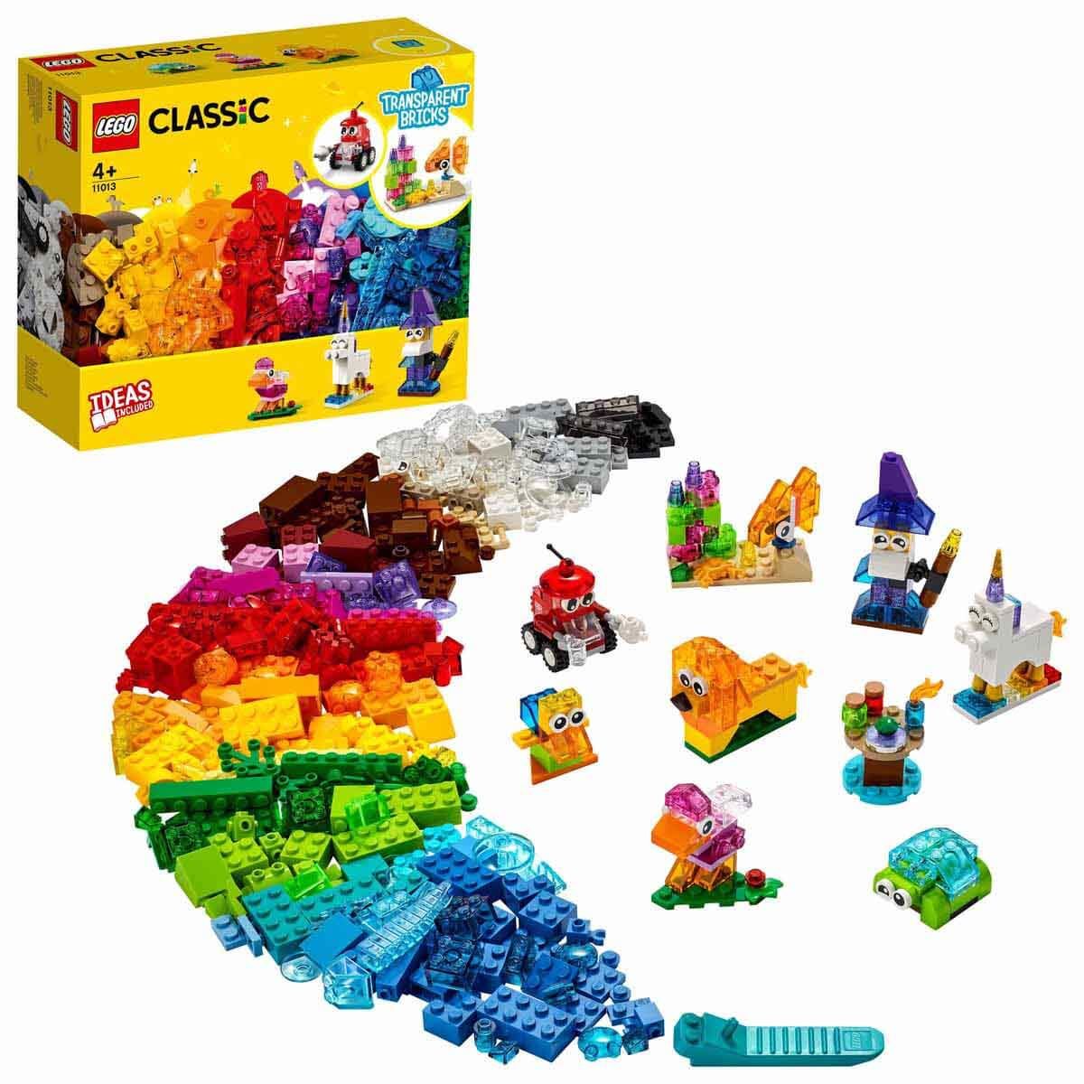 LEGO Classic Yaratıcı Şeffaf Yapım Parçaları Oyun Seti LCS-11013