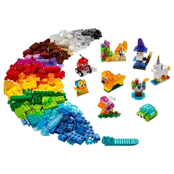 LEGO Classic Yaratıcı Şeffaf Yapım Parçaları Oyun Seti LCS-11013