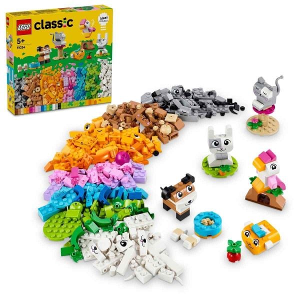 LEGO Classic Yaratıcı Evcil Hayvanlar Oyun Seti LCS-11034