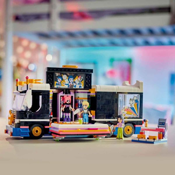 LEGO Friends Pop Star Müzik Turne Otobüsü LFR-42619 Oyuncak Seti
