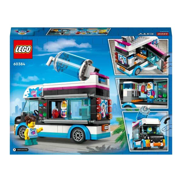 LEGO City Penguen Buzlaş Arabası LCT-60384 Oyuncak Seti