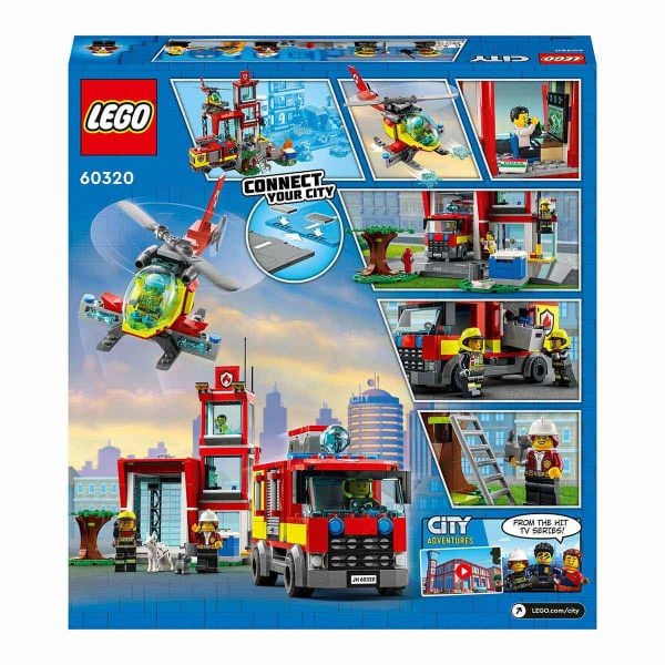 LEGO City İtfaiye Merkezi LCT-60320 Oyuncak Seti