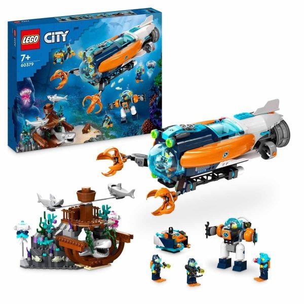 LEGO City Derin Deniz Keşif Denizaltısı LCT-60379 Oyuncak Seti