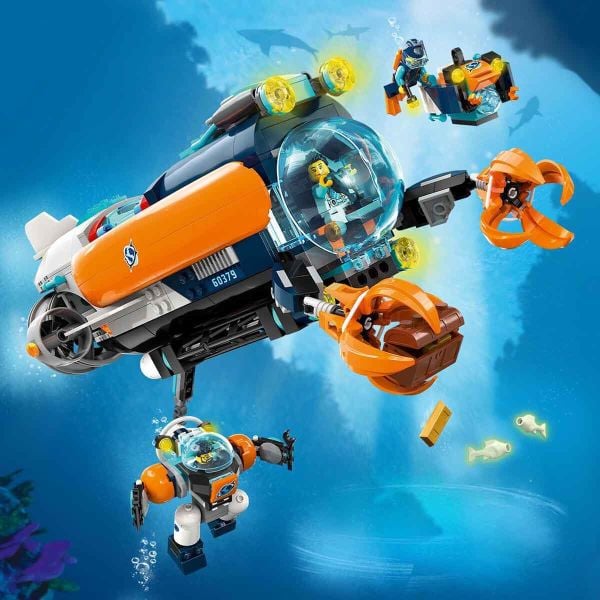 LEGO City Derin Deniz Keşif Denizaltısı LCT-60379 Oyuncak Seti