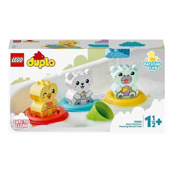 LEGO DUPLO İlk Banyo Zamanı Eğlencesi: Yüzen Hayvan Treni LDP-10965