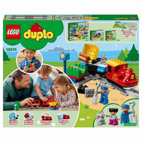 LEGO DUPLO Buharlı Tren LDP-10874 Oyuncak Seti