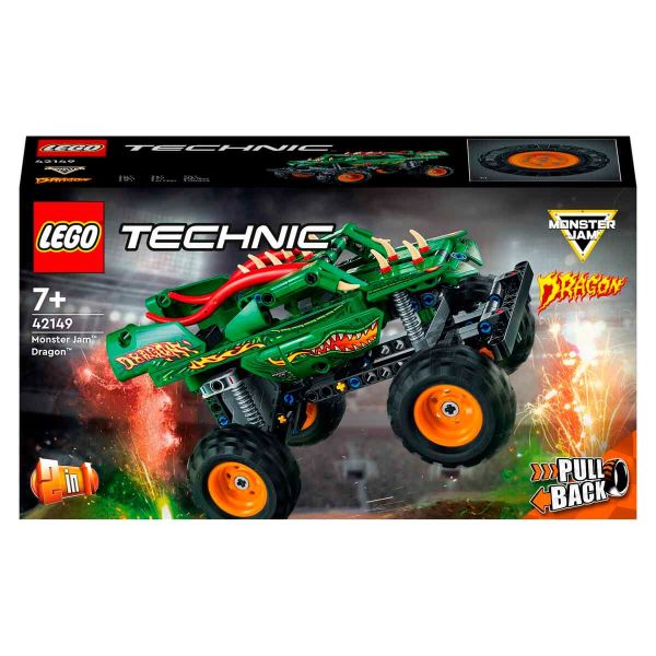 LEGO Technic Monster Jam Dragon LTC-42149 Oyuncak Seti