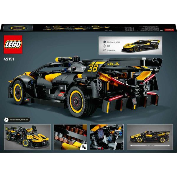 LEGO Technic Bugatti Bolide LTC-42151 Oyuncak Araba