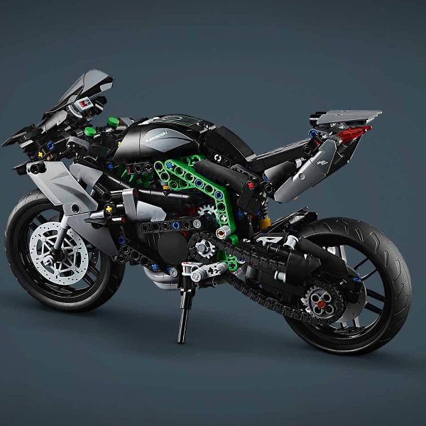 LEGO Technic Kawasaki Ninja H2R Motosiklet LTC-42170 Oyuncak Motosiklet