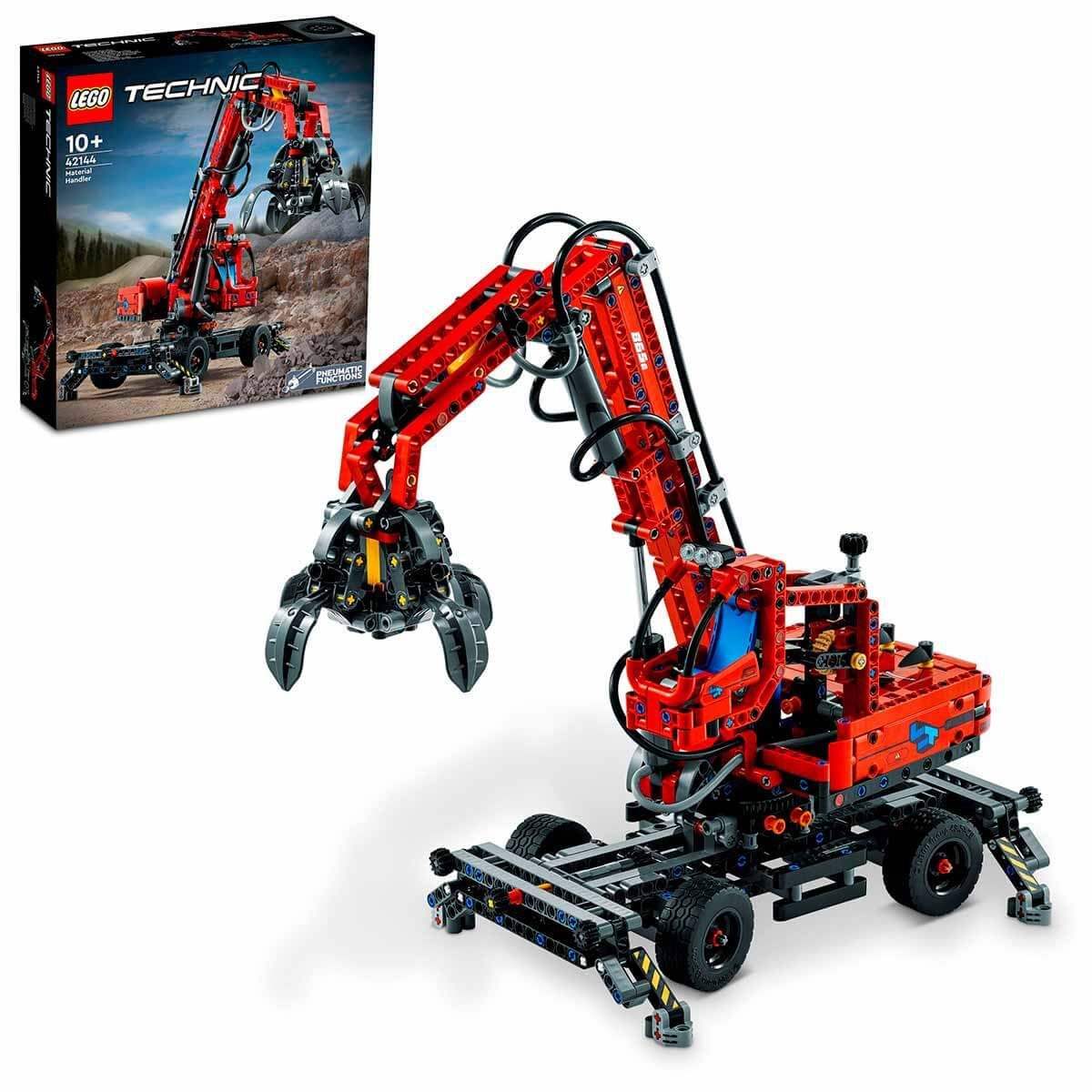 LEGO Technic Malzeme Elleçleyici LTC-42144 Oyuncak İnşaat Makinası