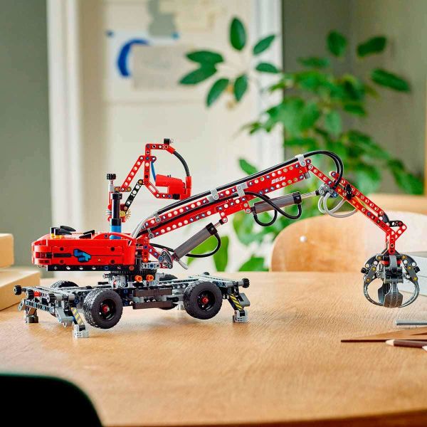 LEGO Technic Malzeme Elleçleyici LTC-42144 Oyuncak İnşaat Makinası